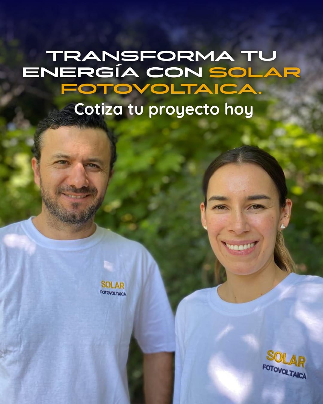Equipo Solar Fotovoltaica - Elías Urrejola y Amanda Rivera